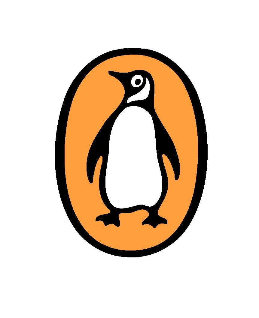 Penguin In Orange Oval Logo LogoDix