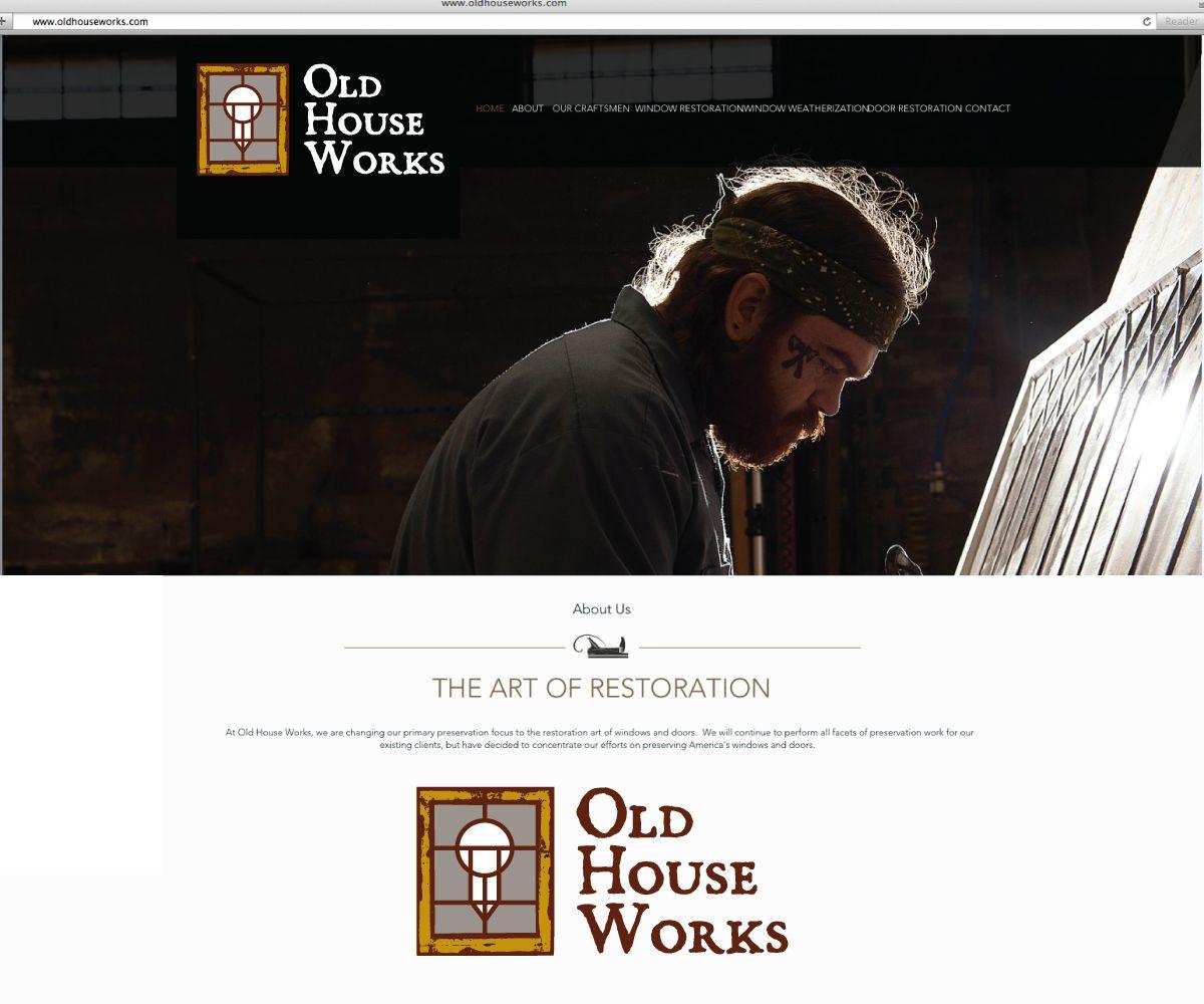 Old Y Logo - Personable, Masculine, Carpentry Logo Design for Old House Works by ...