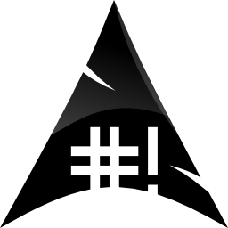 Black Arch Logo - Arch Linux Programming Language Logos / Artwork and Screenshots ...
