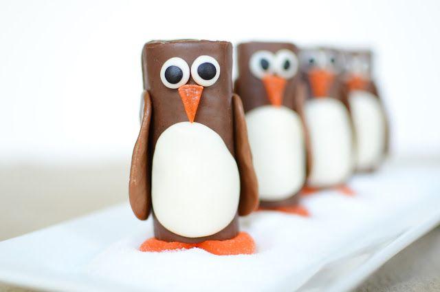 Penguin in Orange Oval Logo - Penguin Snack Cakes — ButterYum