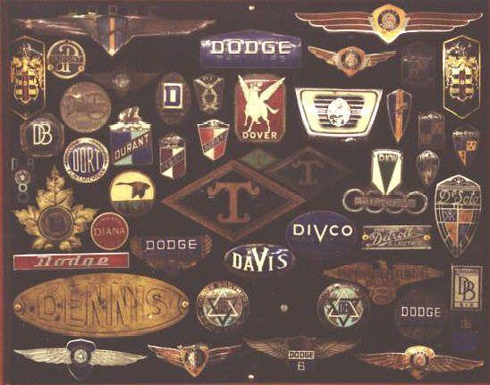Classic American Car Logo - Emblemagic emblem types: plastic emblems, enameled badges, and other ...