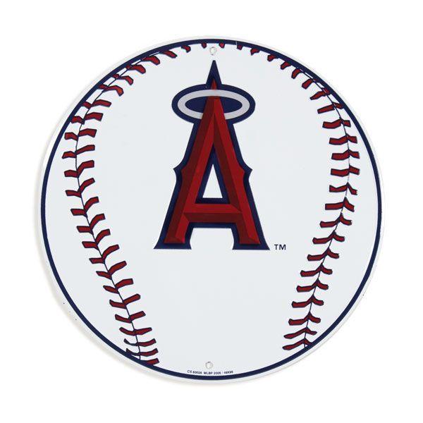 Angels Baseball Logo - Los Angeles Angels Baseball Logo Sports Sign | Anaheim Angels ...