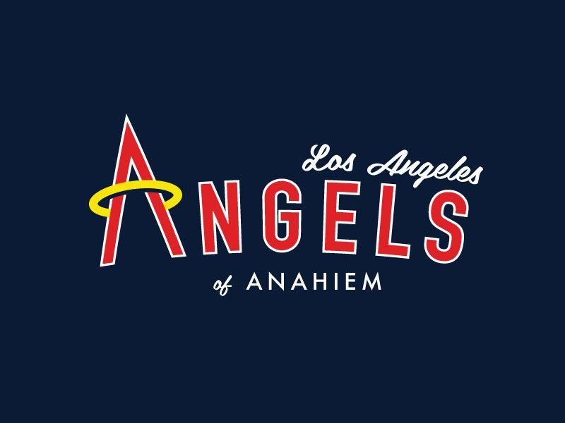 Angels Baseball Logo - Angels Logo Concept by Bryce Reyes | Dribbble | Dribbble