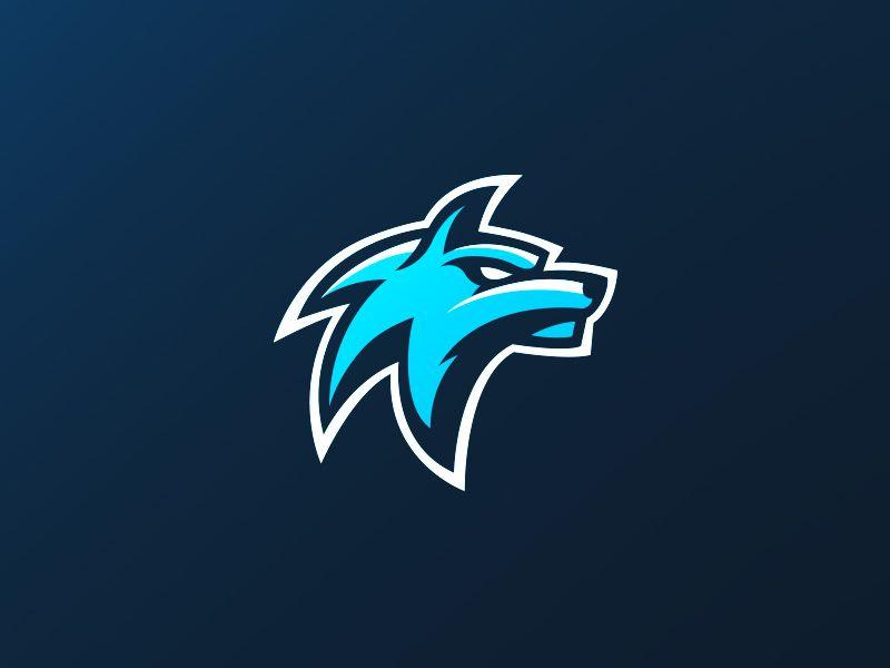 Blue Wolf Logo - Blue Wolf esports gaming by Serbaneka Creative | Dribbble | Dribbble