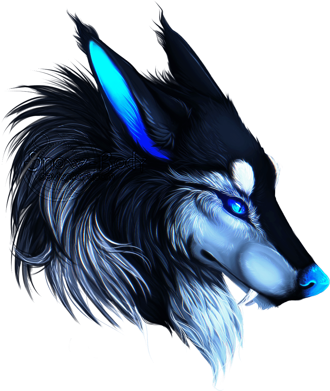 Blue Wolf Logo - Download HD Drawn Wolf Blue Wolf - Blue Wolf Logo Transparent ...