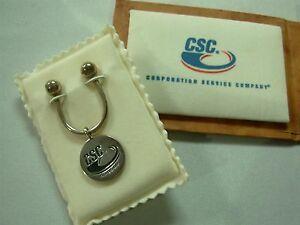 Sterling Silver Company Logo - CSC CORPORATION SERVICE COMPANY STERLING SILVER LOGO KEY RING DATED ...