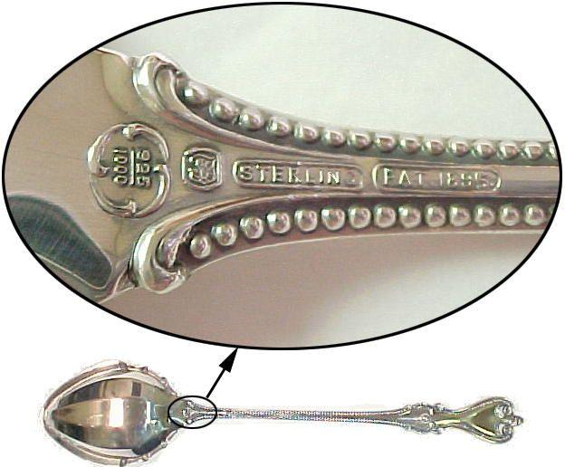 Sterling Silver Company Logo - Antique sterling silverware and flatware, silver and silverplate sets
