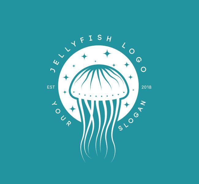 Jellyfish Sports Logo - Jellyfish Logo & Business Card Template Design Love