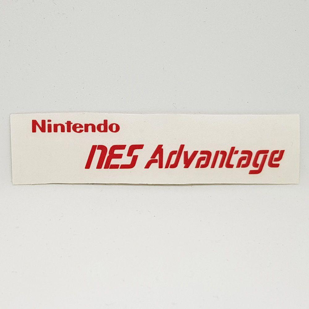 Advantage Logo - Nintendo NES Advantage Logo Sticker Vinyl Decal - Video Game NO ...