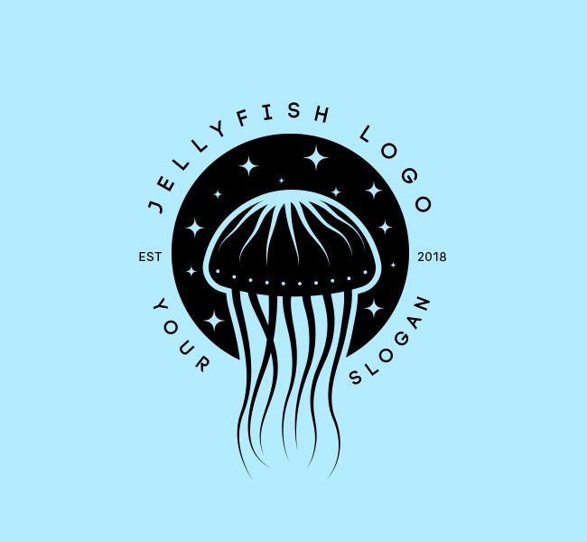 Jellyfish Sports Logo - Jellyfish Logo & Business Card Template Design Love