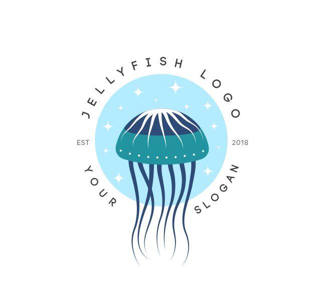 Jellyfish Logo - Jellyfish Logo & Business Card Template