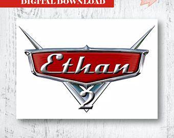 Disney Cars Blank Logo - Car logo | Etsy