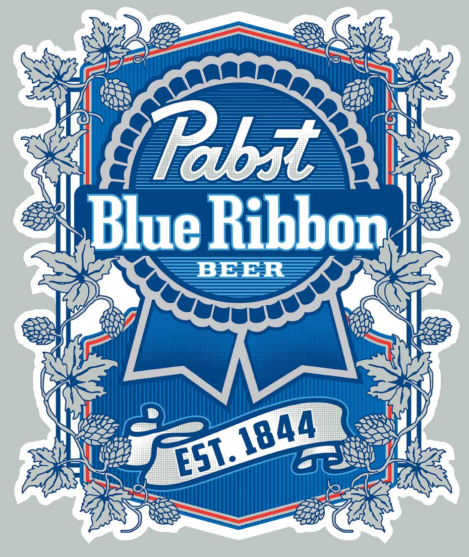 Blue Ribbon Logo - Home Blue Ribbon : Pabst Blue Ribbon
