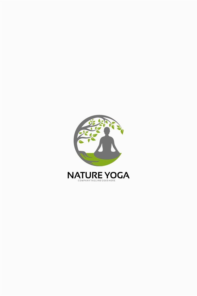 Yoga Logo - Nature Yoga Logo Template Logo Template #64821