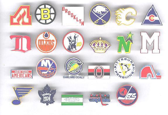 Defunct NHL Logo - NHL Heritage Team Pins, NHL Heritage Logo Pins, NHL Defunct Team