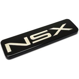 NSX Logo - Details about OEM Honda 91-05 Acura NSX NA1 NA2 Side Door NSX Emblem Badge  Black 75736SL0000
