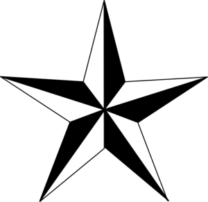 1 Star Logo - Texas Star Logo Clipart