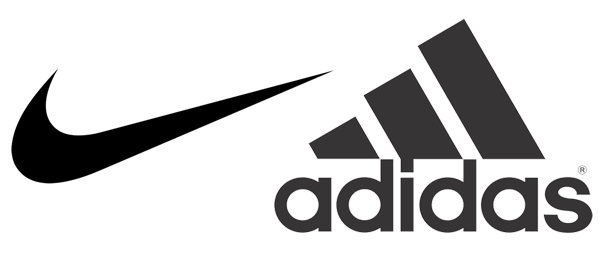 Nike and Adidas Logo - Reebok Nike Adidas Logo Image - Free Logo Png