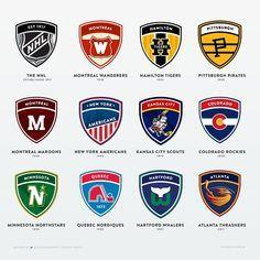 Defunct NHL Logo - NHL Logos des Anciennes Équipes