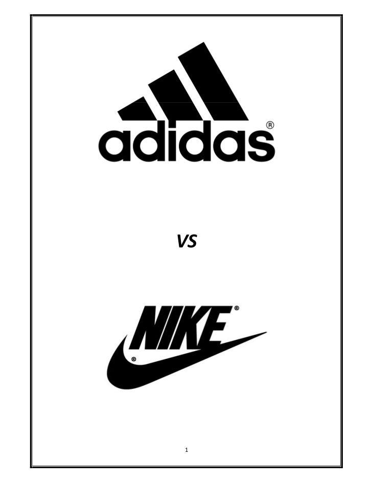 Nike and Adidas Logo - Adidas nike case study