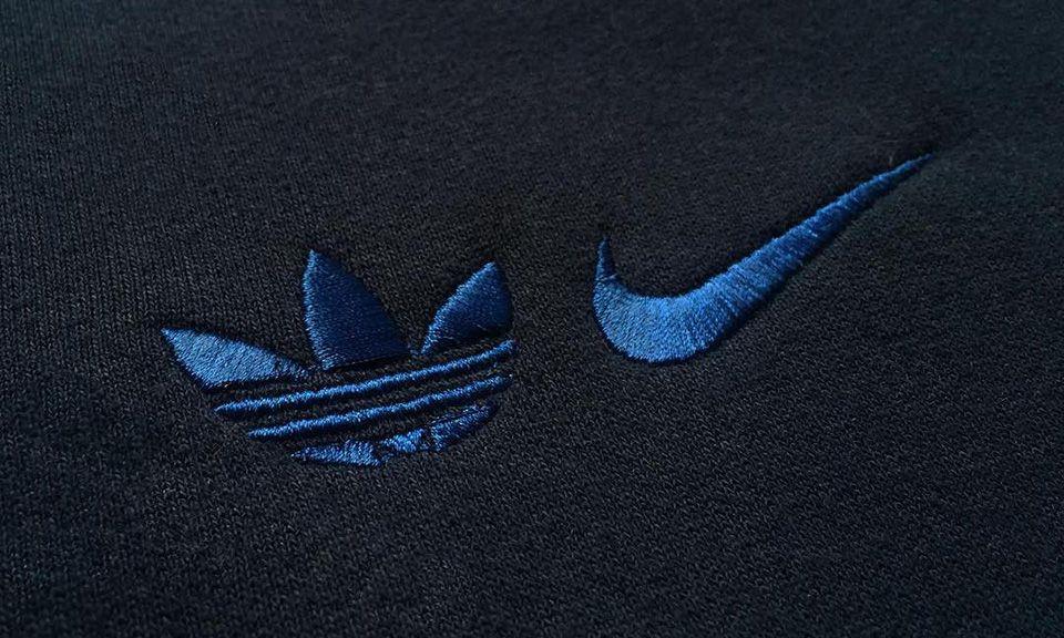 Nike and Adidas Logo - adidas x Nike Hoodies and Tees