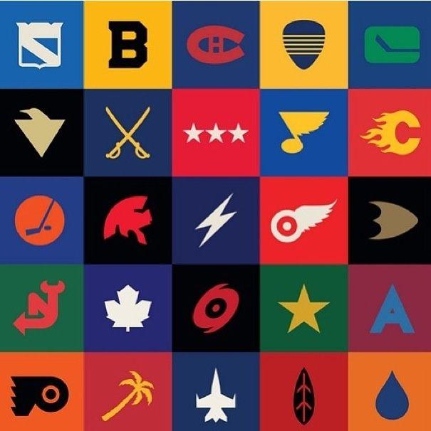 Defunct NHL Logo - NHL teams. Simplified logos. Hockey. Hockey, Nhl logos, NHL