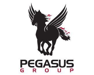 Pegasus Horse Logo - Pegasus Group Designed