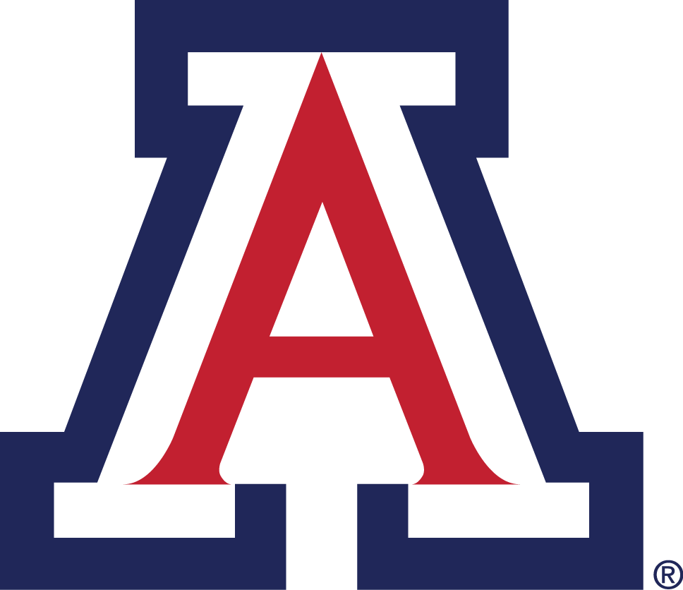 Red White and Triangle Sports Logo - Arizona Wildcats Primary Logo - NCAA Division I (a-c) (NCAA a-c ...