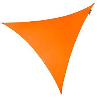 Orange Triangle M Logo - Kookaburra Waterproof Sun Sail Shade Canopy 3.6m Triangle in Orange ...