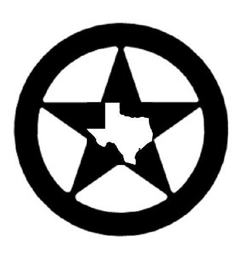 Texas Star Logo - Texas Star Black and White about space. Art work & Ideas