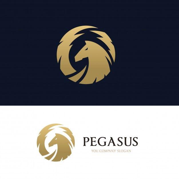Pegasus Horse Logo - Pegasus logo. horse logo Vector