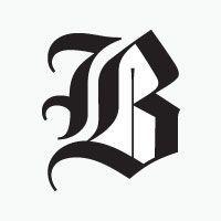 Black and White B Logo - Brief Interview in the Boston Globe