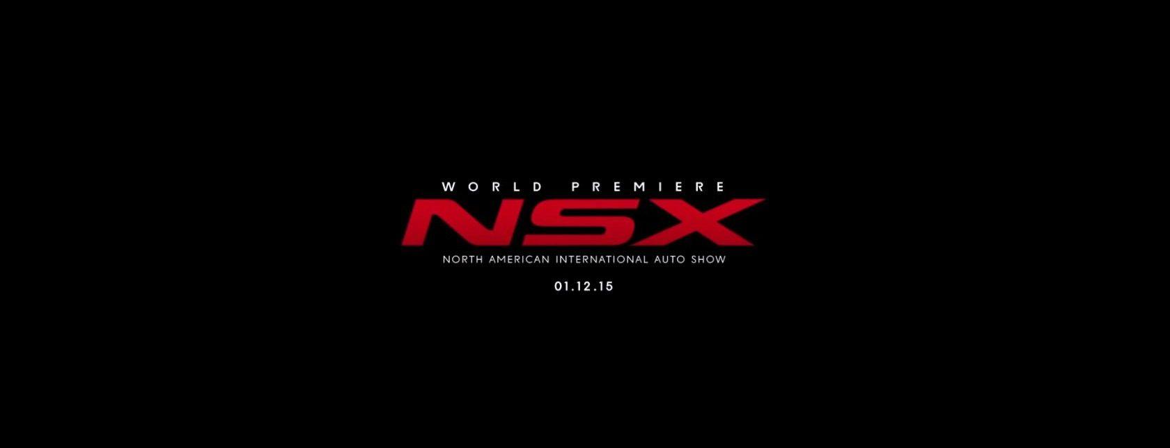 NSX Logo - 2016 Acura NSX / 2015 Honda NSX Confirmed for Detroit Auto Show ...