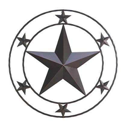 Texas Star Logo - Texas Star Wall Decor Decor: Home & Kitchen