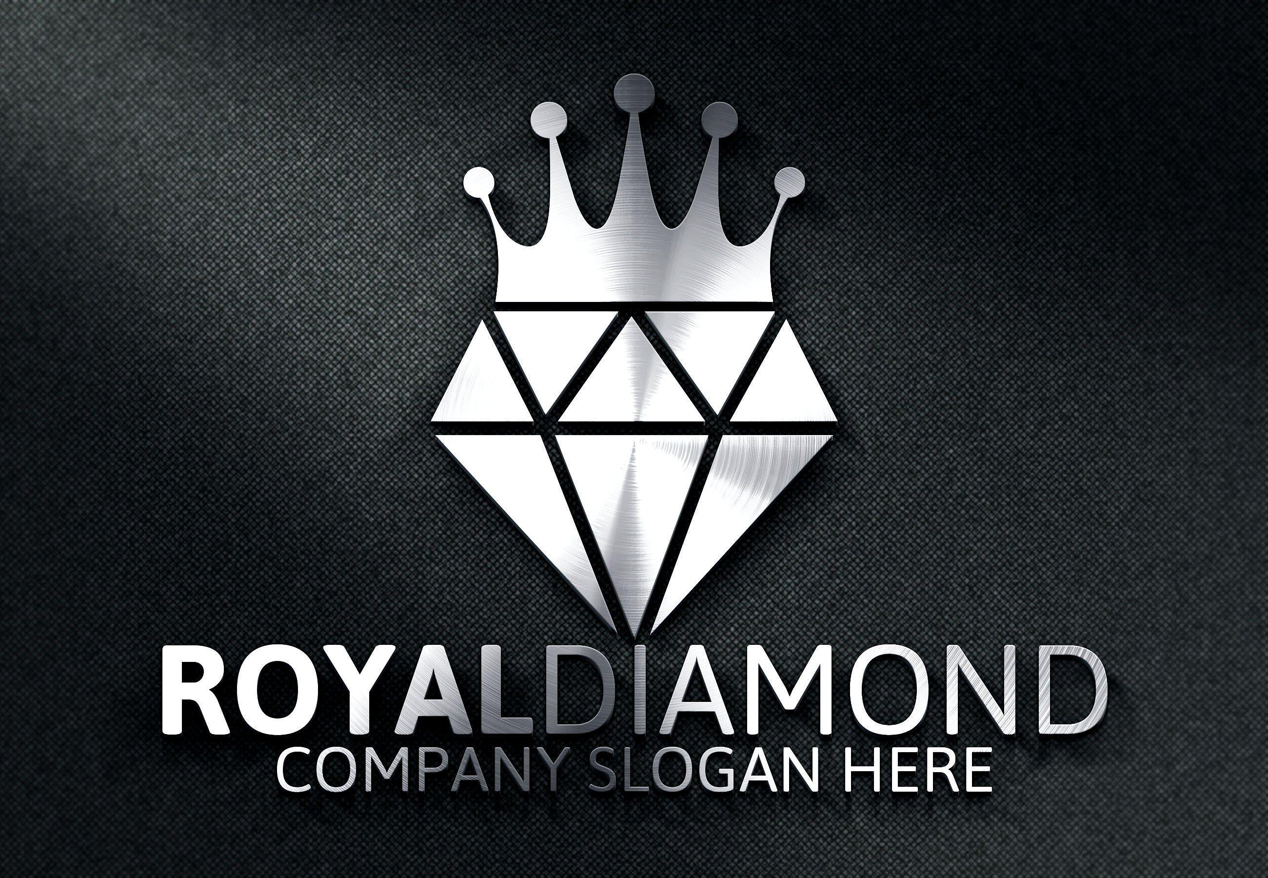 Gray Diamond Logo - Royal Diamond Logo -30%off by Josuf Media on @creativemarket ...