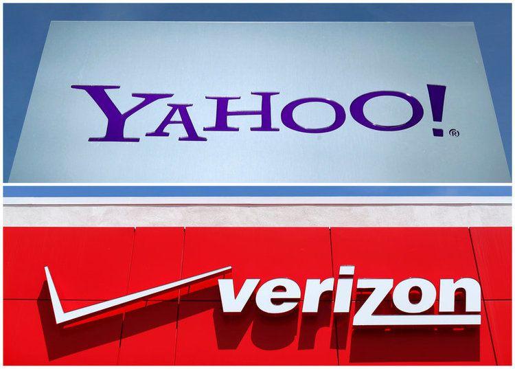 Blue and Purple Y Logo - Oath gets rebranded as Verizon Media Group, then roasted on Twitter ...
