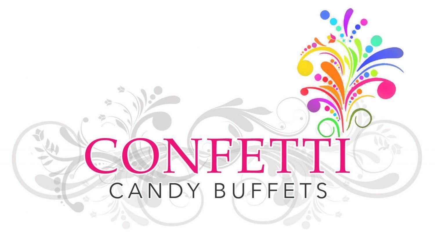 Candy Buffet Company Logo - Confetti Candy Buffets