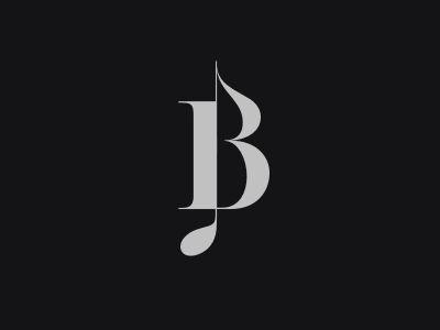 Black and White B Logo - Charles Boll (charlesaboll) on Pinterest