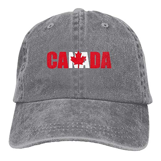 Ash Leaf Logo - Amazon.com: Canada Canadian Maple Leaf Logo Adjustable Cotton Hat ...