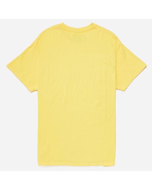 Yellow Mountain Logo - Manastash Mountain Logo T-shirt in Yellow for Men - Lyst