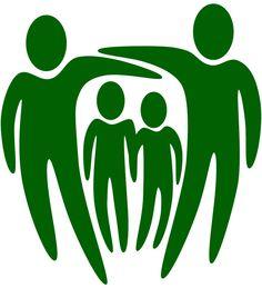 Green Family Logo - Best Research: Human Figure in logo image. Human figures, Icon