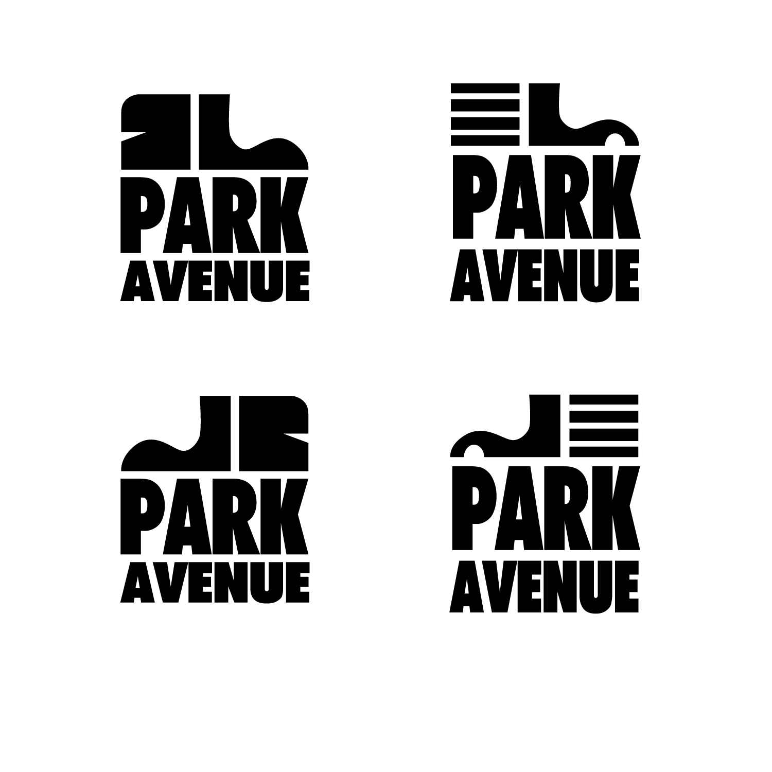 Custom Painting Logo - Modern, Upmarket, It Company Logo Design for Park Avenue Custom ...