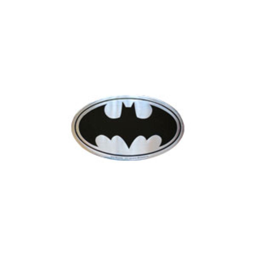 Small Batman Logo - Batman Logo Embossed Metal Emblem Sticker - Small