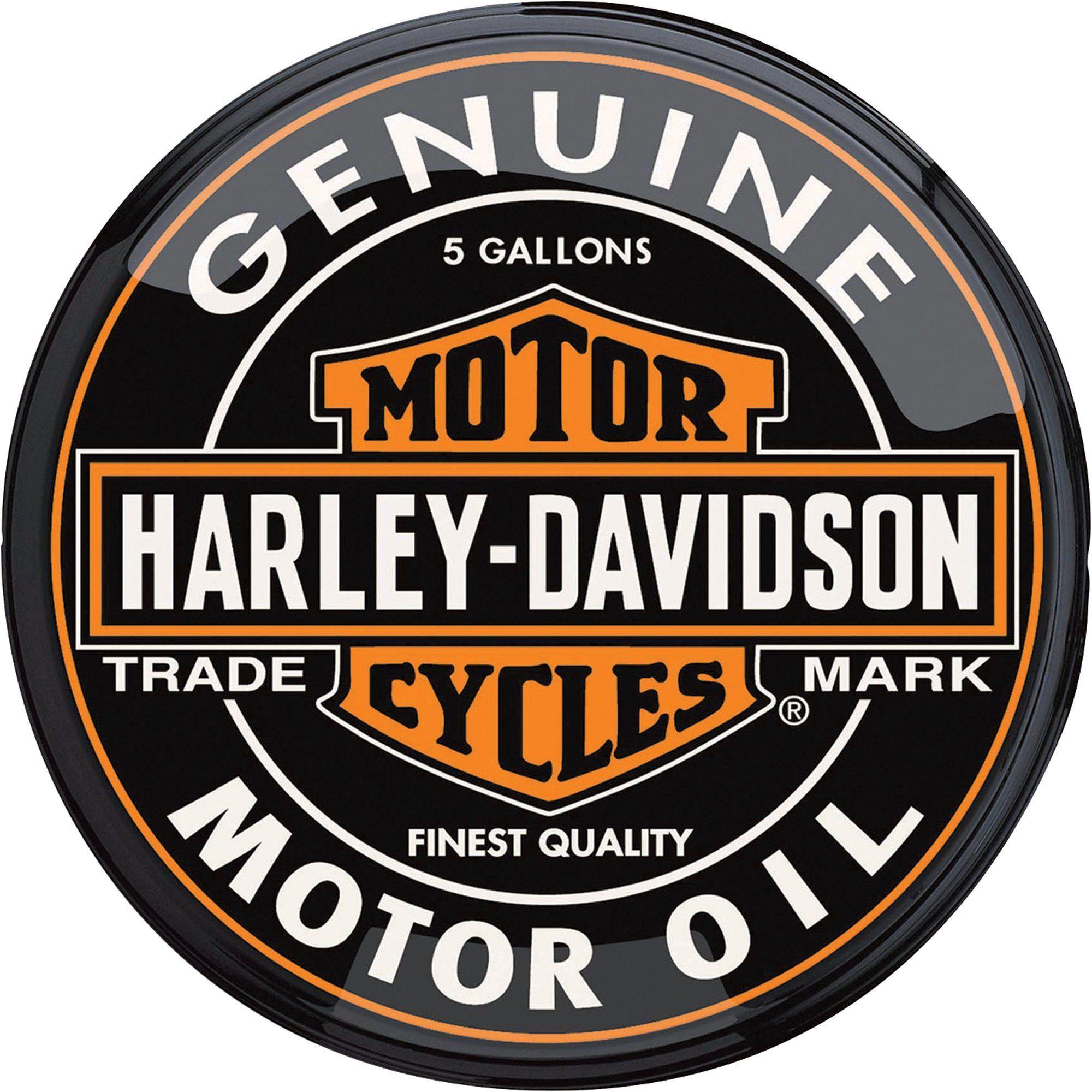 Harley-Davidson Logo - Harley Davidson Oil Can Logo Bar Light
