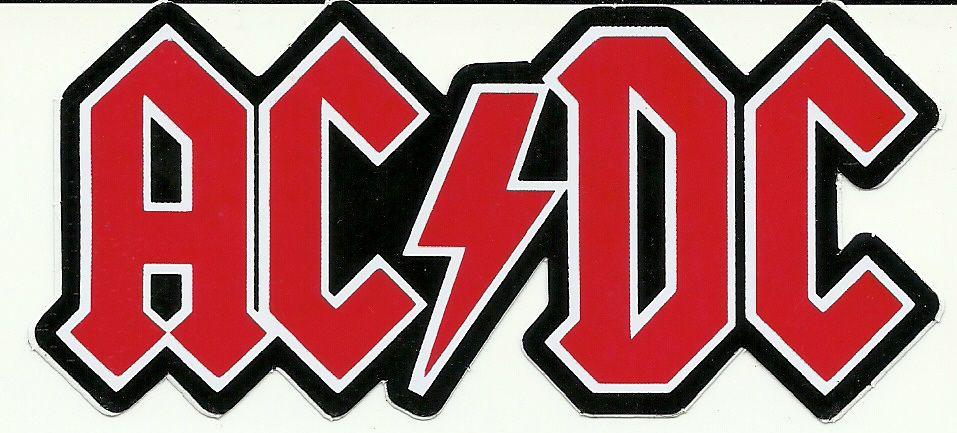 Official AC DC Logo - Stickers | ACDC Fan