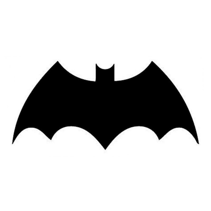 Small Batman Logo - US $1.75 50% OFF|HotMeiNi 13.5*6.4CM Classic Batman Logo Vinyl Car Body  Stickers Decorative Car Styling Decals Black/Silver-in Car Stickers from ...