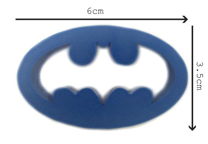 Small Batman Logo - Batman Logo Fondant Cookie Cutter