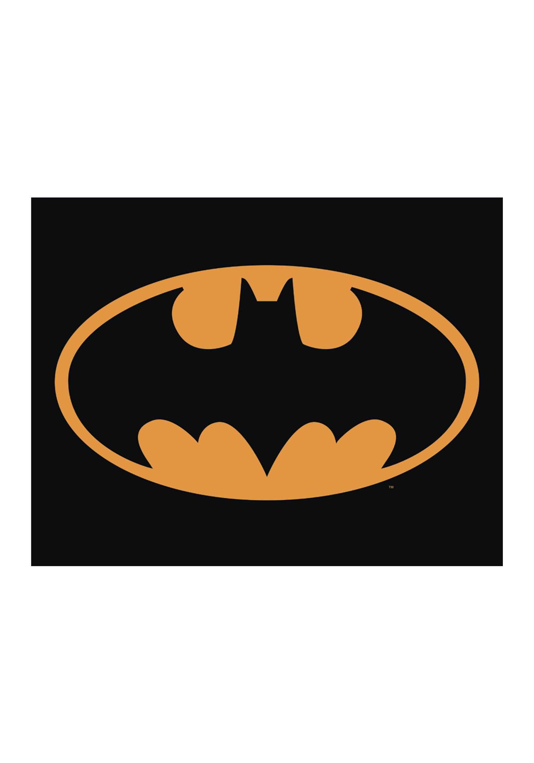 Batman B Logo - Batman Logo Tin Sign