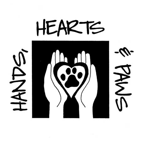 Hand Paw Logo - Pets for Adoption at Hands, Hearts and Paws, in Omaha, NE