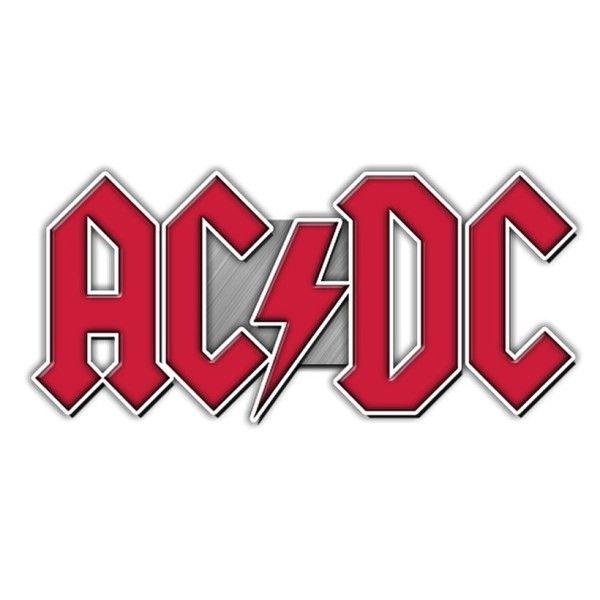 Official AC DC Logo - AC/DC Pewter Logo Pin | Shop the AC/DC Official Store